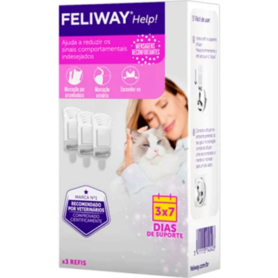 Refil Feliway Help para Gatos