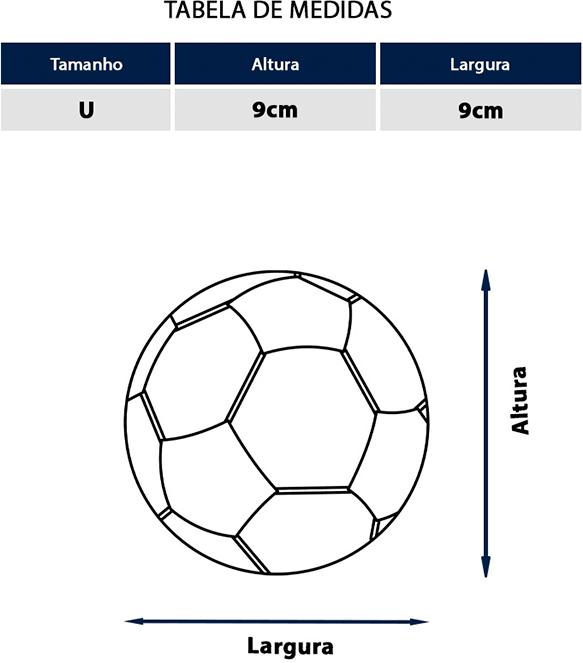 Brinquedo Bola de Futebol Copa do Mundo para Cães - Tam. Único