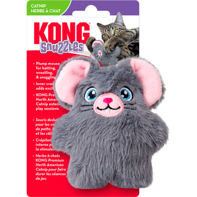 Brinquedo Pelúcia Kong para Gatos Snuzzles Mouse