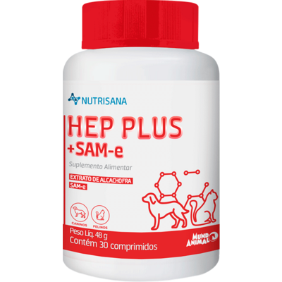 Suplemento Alimentar Nutrisana Hep Plus para Cães e Gatos