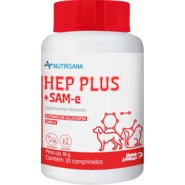 Suplemento Alimentar Nutrisana Hep Plus para Cães e Gatos - 30 Comprimidos