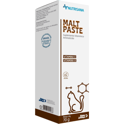 Suplemento Vitamínico Nutrisana Malt Paste para Gatos
