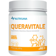 Suplemento Vitamínico Nutrisana Queravitale Pó para Cães e Gatos - 120 g