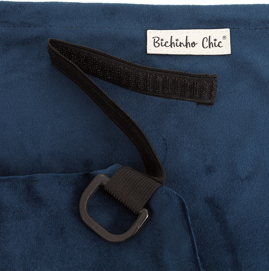 Rede Bichinho Chic Azul para Gatos - Tam. M