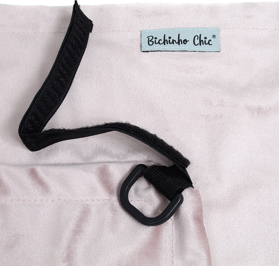 Rede Bichinho Chic Rosa para Gatos - Tam. M