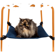 Rede Bichinho Chic Azul para Gatos - Tam. M