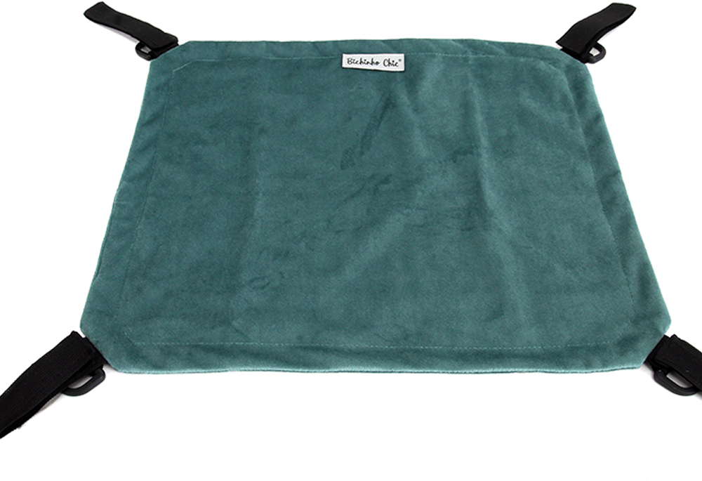 Rede Bichinho Chic Verde para Gatos - Tam. M