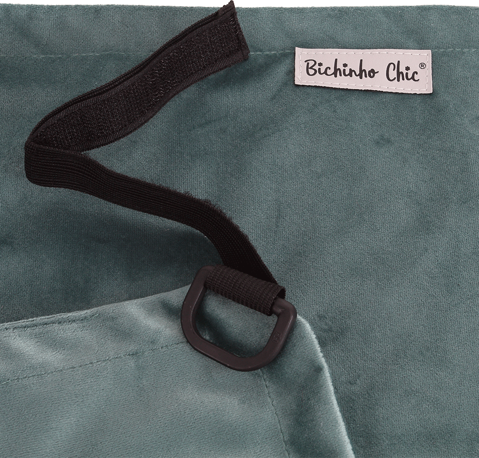 Rede Bichinho Chic Verde para Gatos - Tam. M