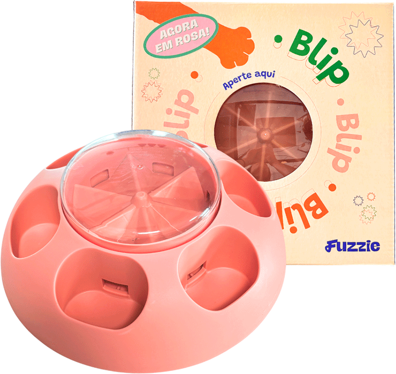 Brinquedo Interativo Fuzzie Blip para Cães - Tam. Único
