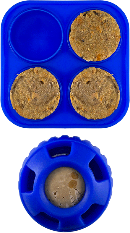 Brinquedo Recheável Fuzzie Icy KIT para Cães - Tam. Único