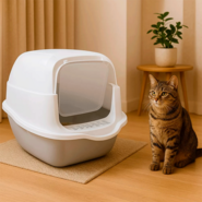 Banheiro Chalesco Toilet Cathy para Gatos - Tam. Único