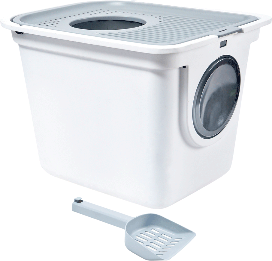 Banheiro Chalesco Toilet Plus para Gatos - Tam. Único
