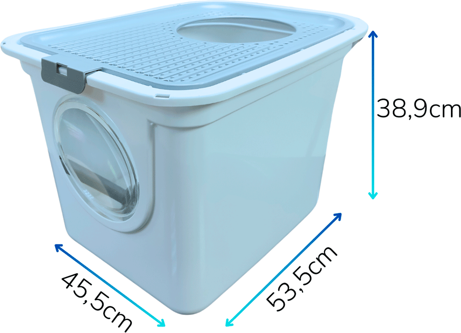 Banheiro Chalesco Toilet Plus para Gatos - Tam. Único