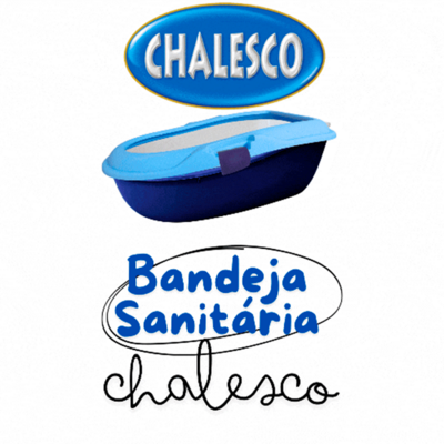 Bandeja Higienica Chalesco Moderna Azul para Gatos