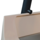 Caixa de Areia Meau Inox com Soleira para Gatos