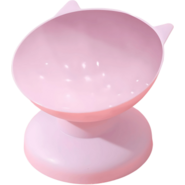 Comedouro Alto Animalissimo Rosa para Gatos - Tam. Único
