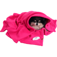 Cobertor Naninha Pickorruchos Pink para Cães e Gatos - Tam. Único