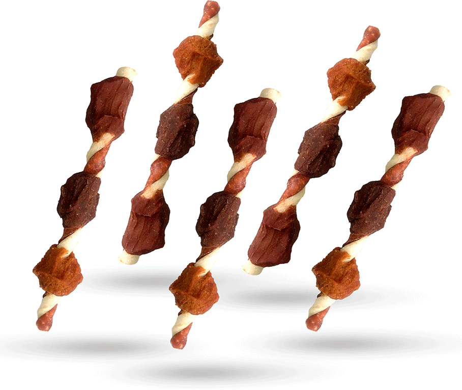 Petisco Kadi Kabob 3 Sabores para Cães - 5 Unidades