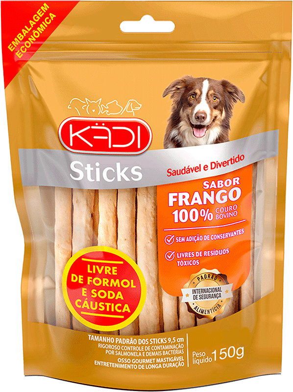 Petisco Kadi Sabor Frango para Cães - 150g
