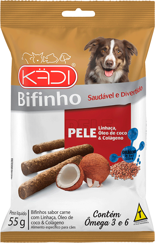 Bifinho Kadi Pele para Cães - 55g