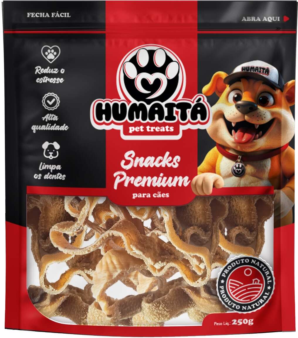 Snack Natural Humaitá Rúmem Bovino para Cães - 250g