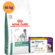Kit Ração Royal Canin Satiety Support Cães Adultos 10 Kg e Antipulgas Simparic 10 mg Cães 2,6 a 5 kg - KIT