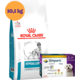 Kit Ração Royal Canin Veterinary Hypoallergenic Moderada 10,1kg para Cães Adultos e Antipulgas Simparic 10mg - KIT