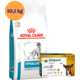 Kit Ração Royal Canin Veterinary Hipoalergênica Moderada para Cães Adultos 10,1 Kg e Antipulgas Simparic 5 mg - KIT