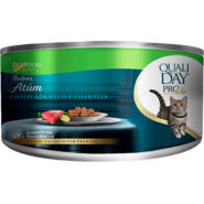 Ração Úmida Qualiday Prolife Sabor Atum para Gatos Adultos - 156g