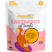 Suplemento Organnact Castrados Cat Snacks - 40g