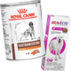 Kit Ração Úmida Royal Canin Gastrointestinal Low Fat Cães Adultos 420g e Antipulgas Bravecto Cães 40-56kg 1400mg - KIT