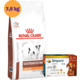 Kit Ração Royal Canin Gastro Intestinal Low Fat Cães Pequeno 7,5 Kg e Antipulgas Simparic 20 mg Cães 5,1 a 10 Kg - KIT