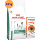 Kit Ração Royal Canin Satiety Cães Raças Pequenas 1,5 Kg e Antipulgas Bravecto Cães 4,5 a 10 Kg 250 mg - KIT