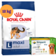 Kit Ração Royal Canin Maxi Adult Cães Grandes 12kg e Antipulgas Simparic 80mg 20,1 a 40kg - KIT