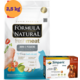 KIT Ração Seca Natural Fresh Meat Cães Sênior Raças Mini e Pequena 2,5 Kg + Antipulgas Simparic 20 mg 5,1 a 10 Kg - KIT