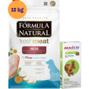 KIT Ração Seca Natural Fresh Meat Cães A
