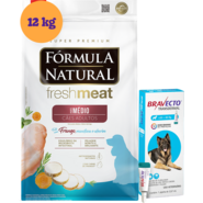KIT Ração Seca Natural Fresh Meat Cães A