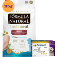 KIT Ração Seca Natural Fresh Meat Cães A