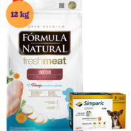 KIT Ração Seca Natural Fresh Meat Cães A