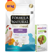 KIT Ração Seca Fórmula Natural Fresh Mea