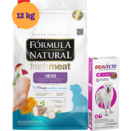 KIT Ração Seca Fórmula Natural Fresh Mea