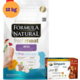 KIT Ração Seca Natural Fresh Meat Cães Filhotes Raças Médias 12 Kg + Antipulgas Simparic 20 mg (5,1 a 10 Kg) - KIT