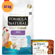 KIT Ração Seca Natural Fresh Meat Cães F