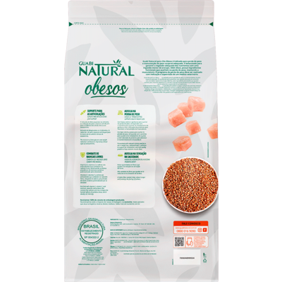 Ração Guabi Natural Frango para Cães Adultos Obesos