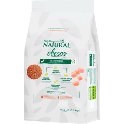 Ração Guabi Natural Frango para Cães Adultos Obesos