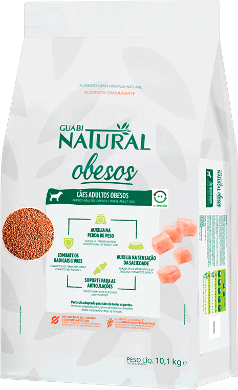 Ração Guabi Natural Frango para Cães Adultos Obesos - 10,1 KG