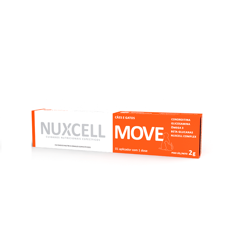 Suplemento Alimentar BioSyn Nuxcell Move para Cães e Gatos - 2 g