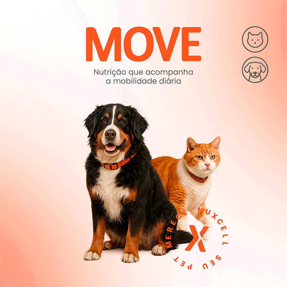 Suplemento Alimentar BioSyn Nuxcell Move para Cães e Gatos - 2 g