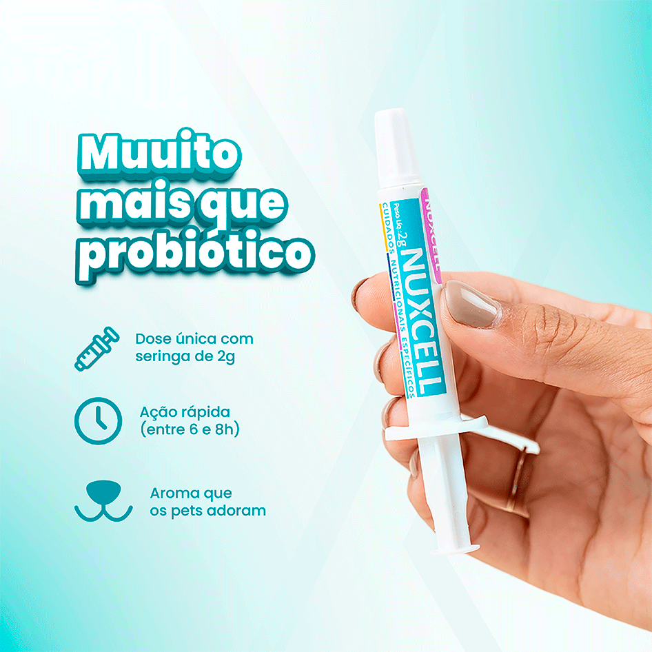 Suplemento Alimentar BioSyn Nuxcell Fit para Cães e Gatos - 2 g