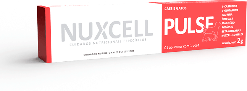 Suplemento Alimentar BioSyn Nuxcell Pulse para Cães e Gatos - 2 g